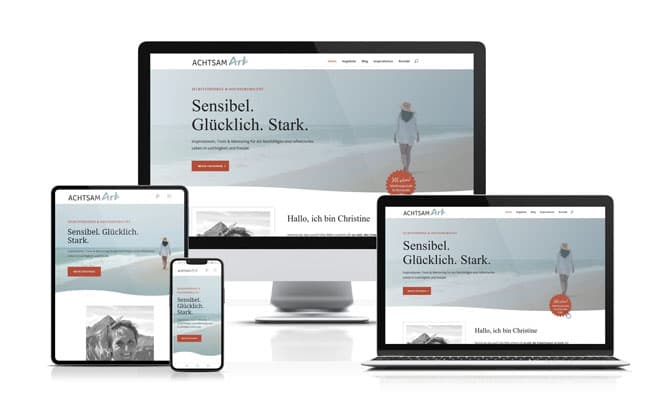 Website Referenz AchtsamArt