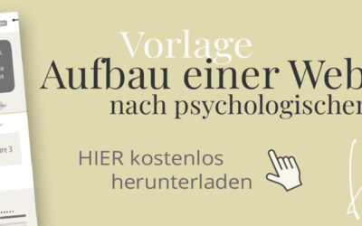Aufbau einer Website nach Psychologischen Prinzipien